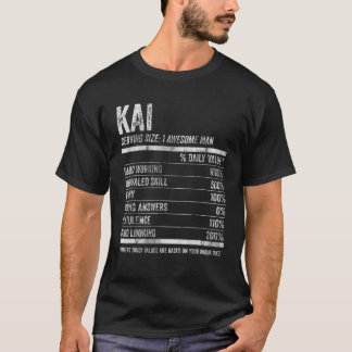 Mannen Kai Nutrition Persoonlijke benaming Funny N T-shirt
