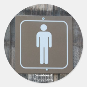 Mannen kamer Sticker