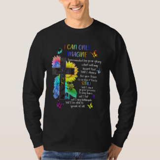 Mannen kan ik me alleen voorstellen dat geloof Chr T-shirt