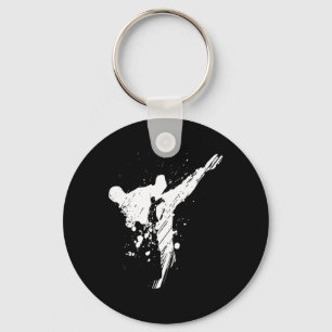 Mannen Karate Shirt Sleutelhanger