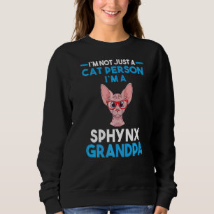 Mannen kat opa Sphynx Grandpa Trui