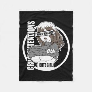 Mannen Kawaii Anime Manga Babe Meisje Cosplay Cade Fleece Deken