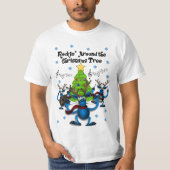 Mannen kerstfeestdag Shirt (Voorkant)