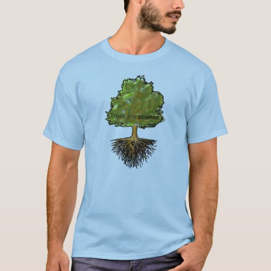 Mannen Kevin's Science TreeShirt T-shirt (Voorkant)