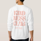 Mannen Kindness Trui (Achterkant)