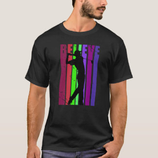 Mannen kleurrijke retrofing Birthday Motivatie T-shirt