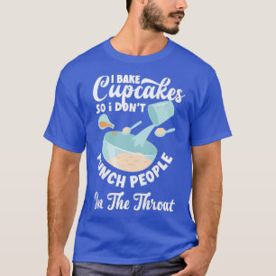 Mannen knupptaart knuppels mensen in de troep t-shirt