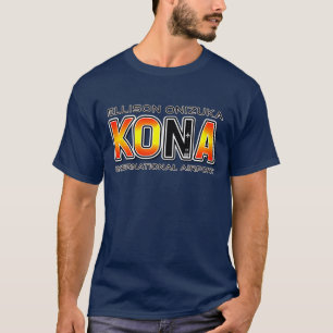 MANNEN KOA luchthavencode T-shirt