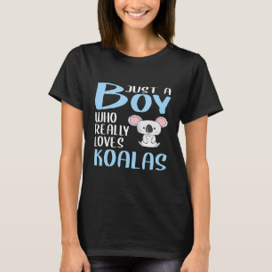 Mannen Koala-Beer, een jongen die echt van Koalas T-shirt