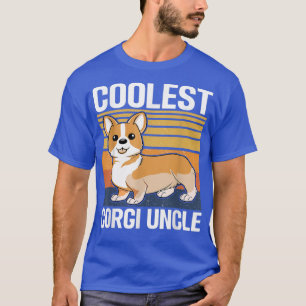 Mannen koelste Corgi oom T-shirt