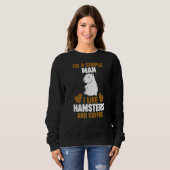 Mannen Koffee Hamster Trui (Voorkant volledig)
