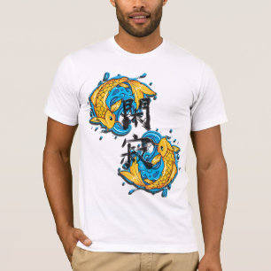 Mannen Koi Tranquility T-shirt