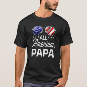 Mannen kool Alle Amerikaanse vlaggen Mannen T-shirt
