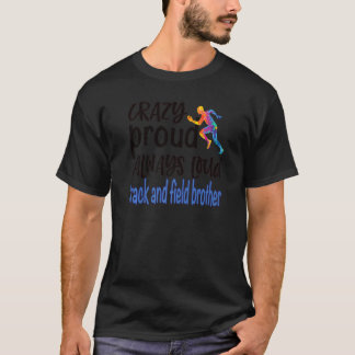Mannen kruiperbaan en veldbroederspoor t-shirt