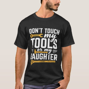 Mannen kunnen niet op mijn gereedschap of mijn doc t-shirt