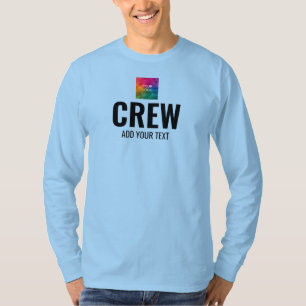Mannen lange hoes voor T-shirts Personeel
