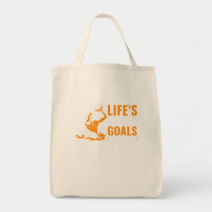Mannen leven gaat over doelen waterpolo Shirt voor Tote Bag