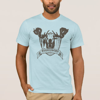 Mannen lichtblauwe korte hoes t-shirt
