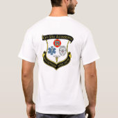 Mannen Lichte Achterste Logo T-shirt (Achterkant)