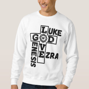 Mannen Liefde van God Bijbels kruiswoord Trui