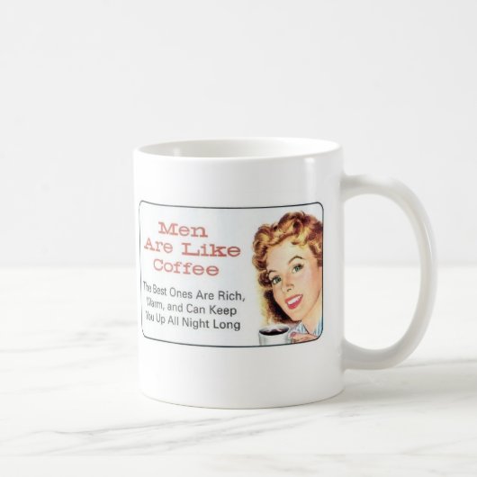Mannen lijken op koffie-Mok Koffiemok (Rechts)