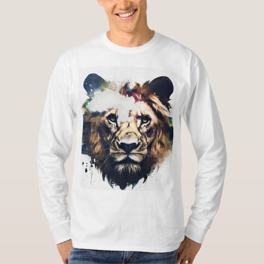 Mannen Lions T shirt (Voorkant)
