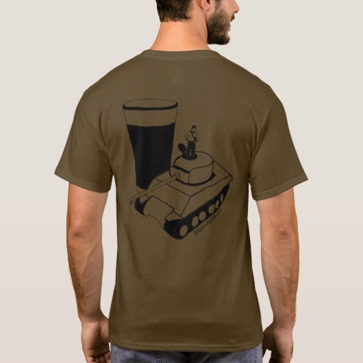 Mannen Logo M4 T-shirt (Achterkant)