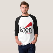 Mannen @LTYMShow baseball shirt (Voorkant volledig)