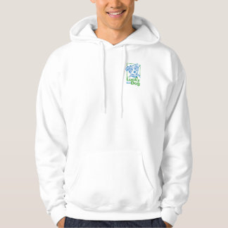 Mannen Lucky Dog Hoodie