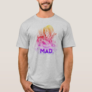 Mannen MAD Mad Hatter Rainbow T-shirt
