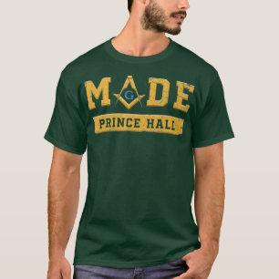 Mannen Made PHA Freemason Prince Hall Mason T-shirt