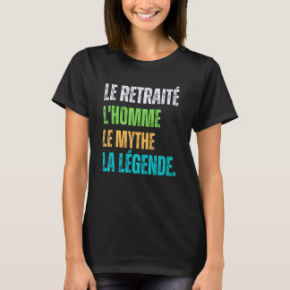 Mannen Man met pensioen T-shirt