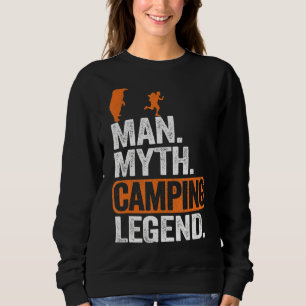 Mannen Man Myth Camping Legend Fun Beer Joke Outdo Trui