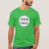 Mannen Man TShirt Kerstvakantie ADD LOGO (Voorkant)