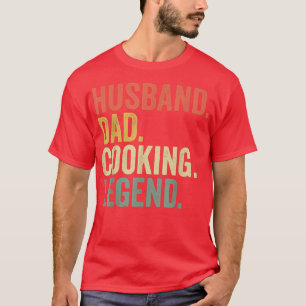 Mannen man vader die op de benen staat te staan Fu T-shirt