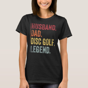 Mannen  man vader disc golflegende voor vet t-shirt