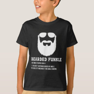 Mannen Mannen baarde oom papa baarde Funkle Funny T-shirt