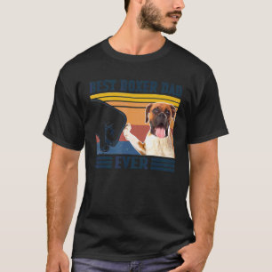 Mannen Mannen Beste Boxer Pap Oog Vaderdag T-shirt