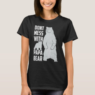 Mannen Mannen houden geen rekening met Papa Beer V T-shirt