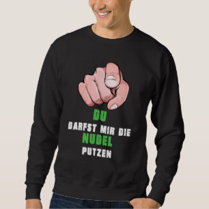 Mannen Mannen Leuke Noodle Schoonmaak Leuk Schilde Trui