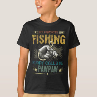 Mannen Mannen Mijn favoriete Gevist Buddy noemt me T-shirt