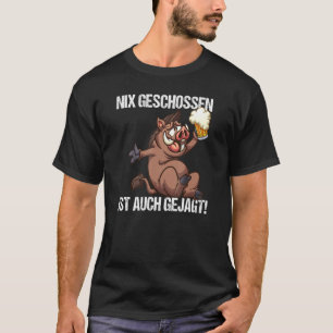 Mannen Mannen Nix Schieten Is Ook Gehakt! Jagers B T-shirt