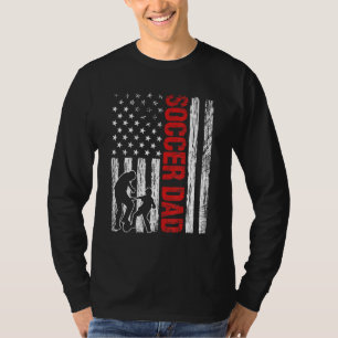Mannen Mannen Proud Soccer Pa Retro American T-shirt