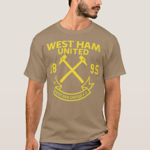 Mannen Mannen West Ham United Hammer Patch Navy T-shirt