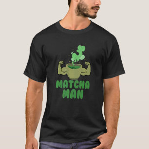 Mannen Matcha Man Groene Thee Verlaat Japan Humor T-shirt