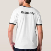 Mannen MCK Ringer T-shirt met aangepaste achtertek (Achterkant)