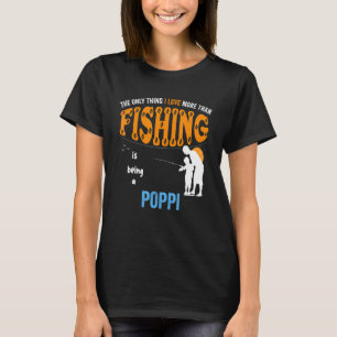 Mannen meer dan liefde Vist speciale opa T-shirt