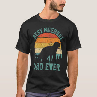 Mannen Meerkat  Beste Meerkat Pap Ooster Vader T-shirt