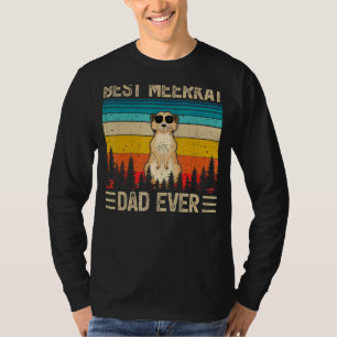 Mannen Meerkat  Beste Meerkat Pap Ooster Vader T-shirt