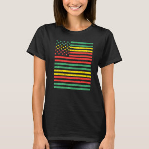 Mannen Melanin mam Dad Bo T-shirt